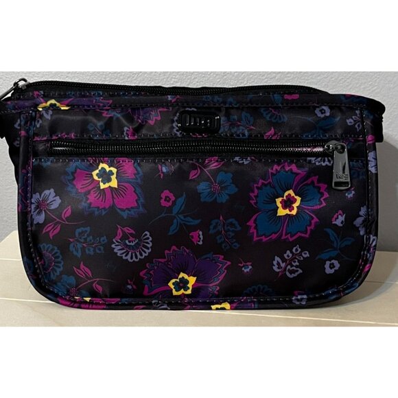 LUG Parasail Cosmetic Case - NWT Boho Floral - Picture 1 of 3